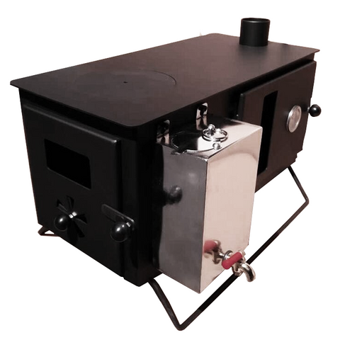 5K Outdoor Log Burner Wood Burning Stove Oven & Water Can