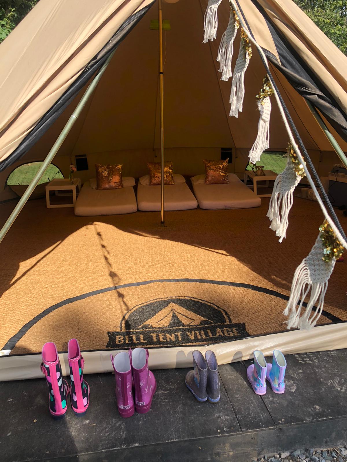 Bell Tents for Glamping & Garden Rooms