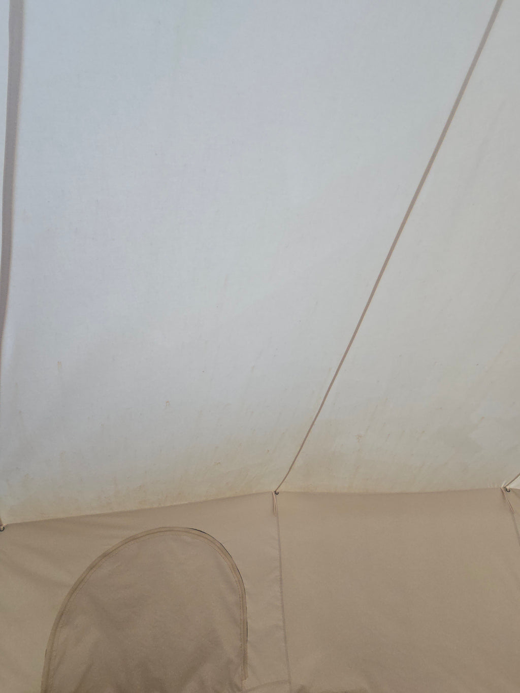 Used 6m XL Bell Tent + Coir Matting – Grade C