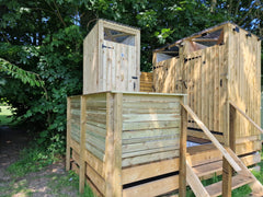 Off-Grid Campsite Toilet & Shower Block