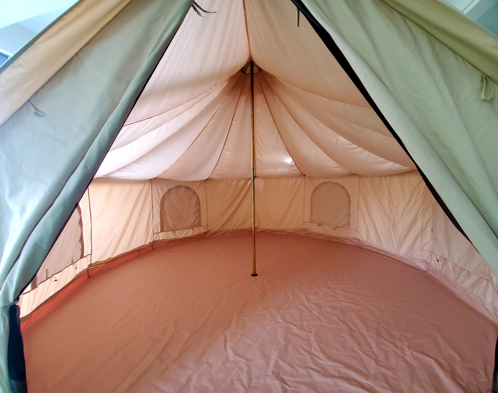 The Skyview – 5m XL Stargazing Bell Tent with Clear Roof
